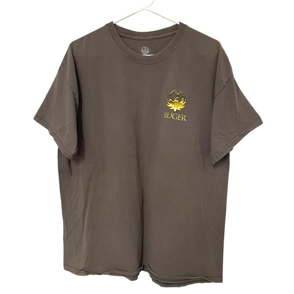 Ruger Firearms Faded Double Sided Graphic TShirt // XL - Picture 1 of 4
